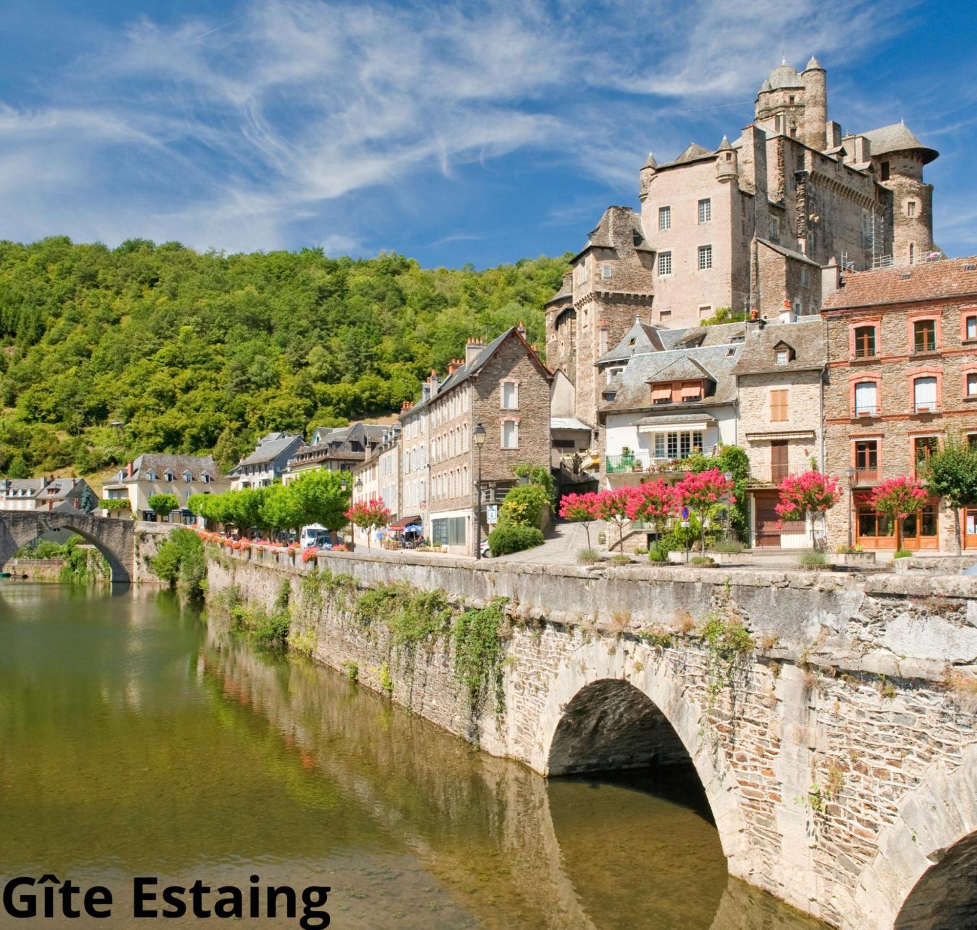Chez Cornelia Bed & Breakfast Estaing  Ngoại thất bức ảnh